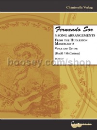 5 Song Arrangements (Voice & Guitar)